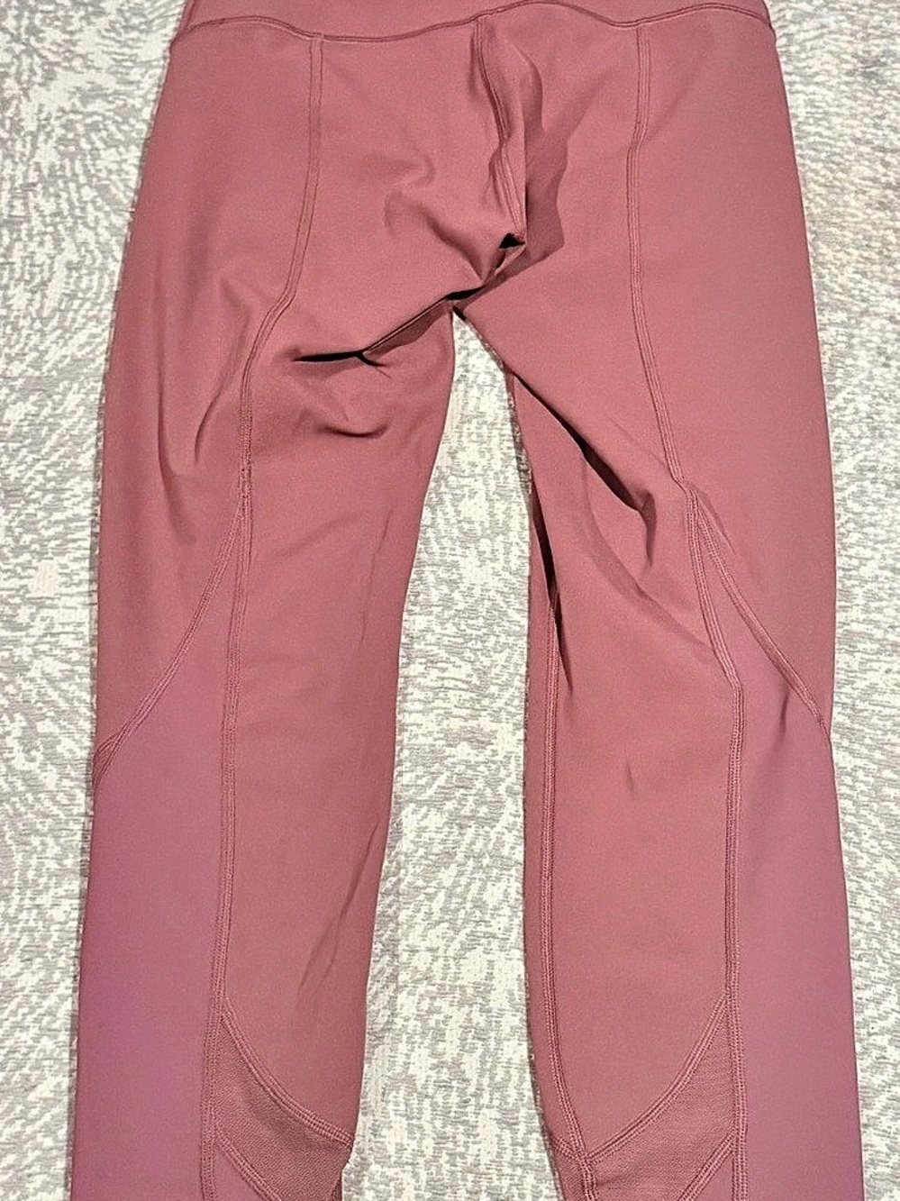 Lululemon /// Women’s Scalloped Fold Over Leggings - Size 6 - Picture 2 of 5